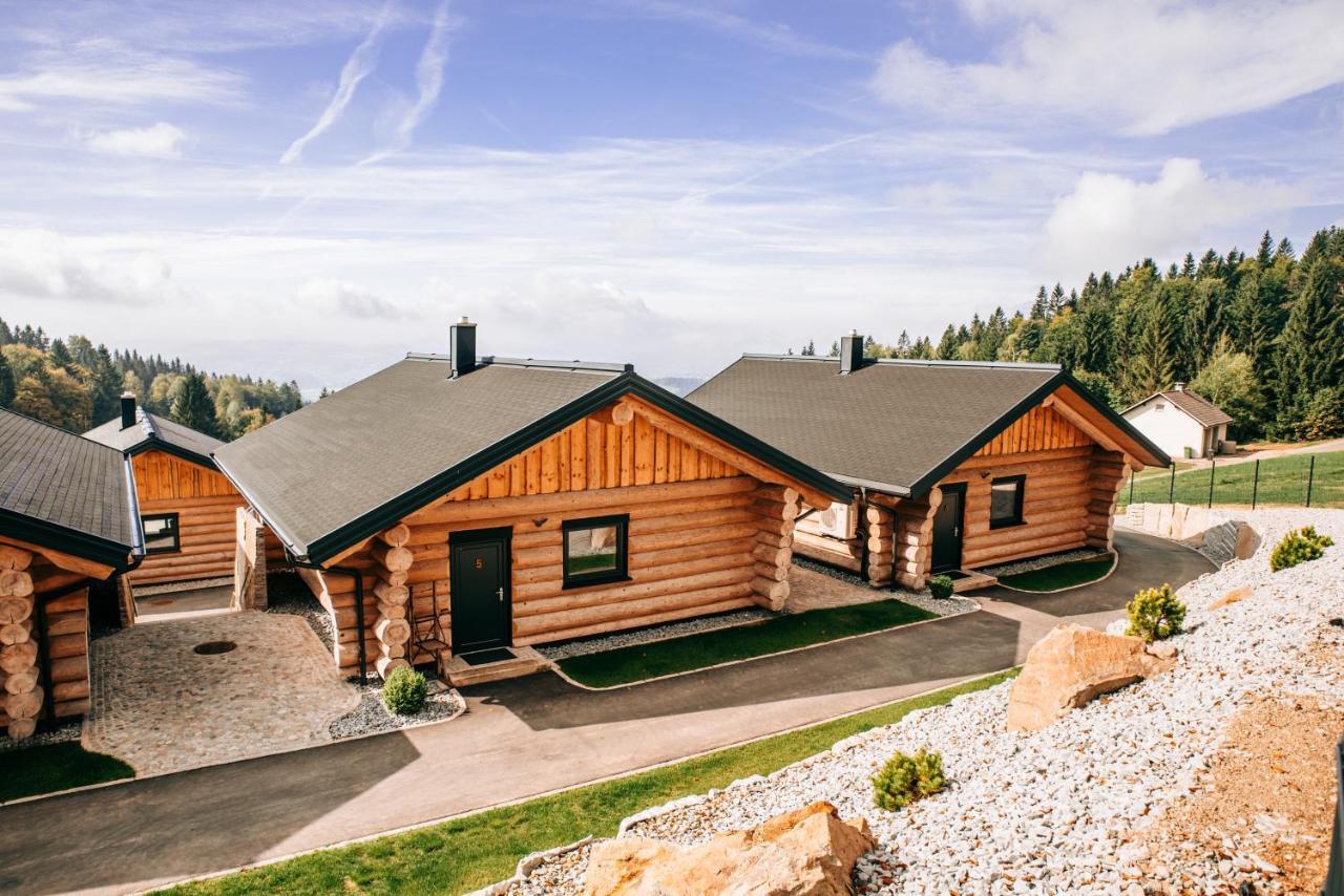 Blockhausen Luxus Chalets Oberschwarzenberg Экстерьер фото