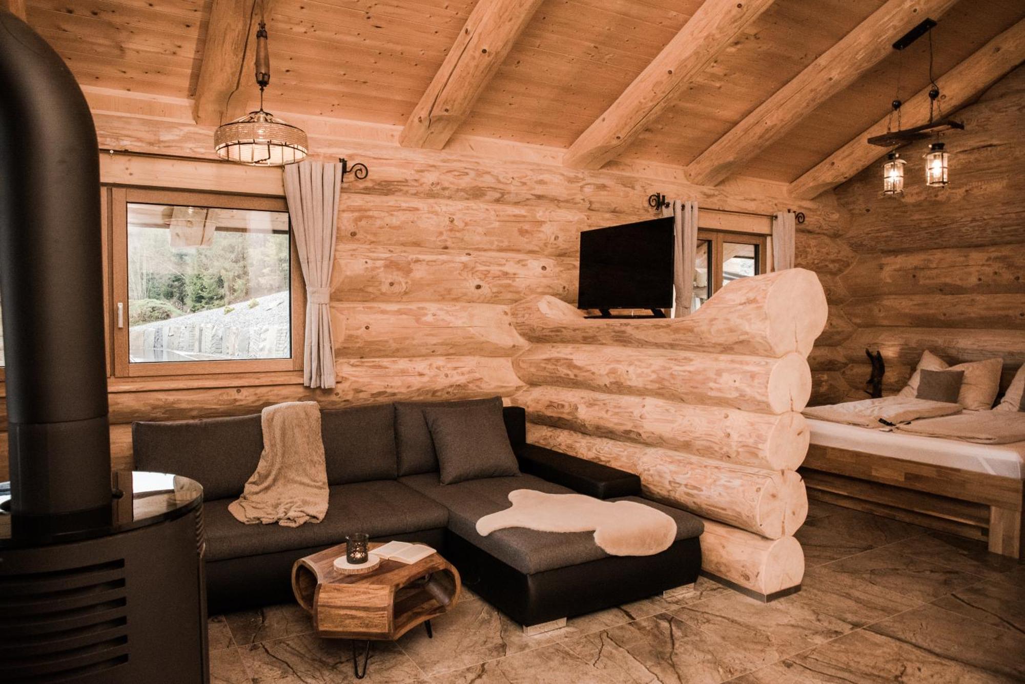 Blockhausen Luxus Chalets Oberschwarzenberg Номер фото